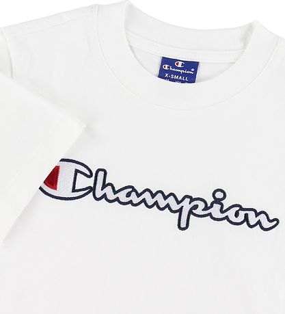 Champion Fashion T-shirt - White w. Logo Champion Fashion T-shirt - White w. Logo