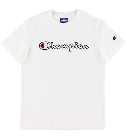 Champion Fashion T-shirt - White w. Logo Champion Fashion T-shirt - White w. Logo