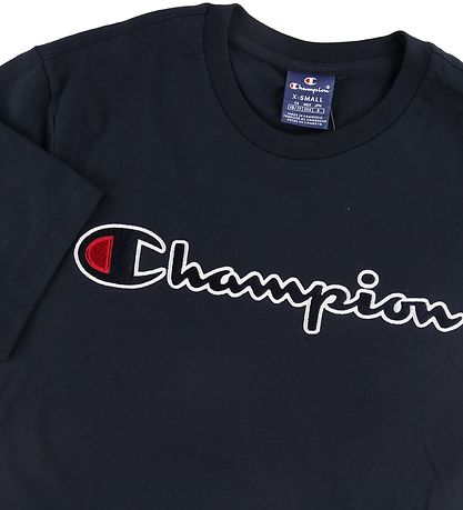 Champion Fashion T-shirt - Navy w. Logo Champion Fashion T-shirt - Navy w. Logo