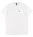 Champion Fashion T-Shirt - Weiß m. Logo