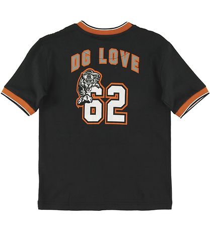 Dolce & Gabbana T-shirt - Black w. Football Tiger Dolce & Gabbana T-shirt - Black w. Football Tiger