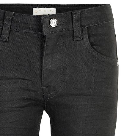 The New Jeans - Oslo Super Slim - Black The New Jeans - Oslo Super Slim - Black