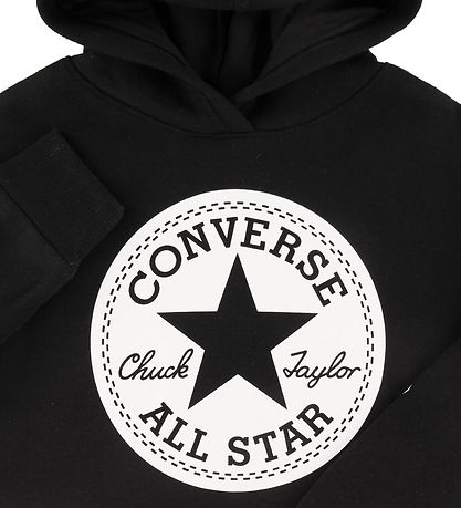 Converse Hoodie - Black w. Logo