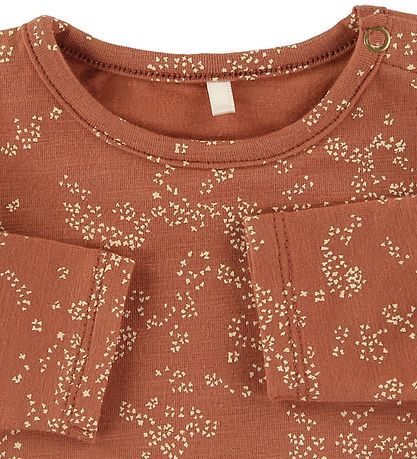 Soft Gallery Long Sleeve Top - Bella - Autumn Leaf/Flowerdust