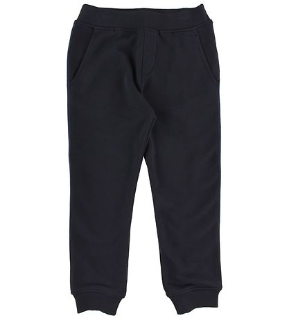 Emporio Armani Sweatpants - Navy w. Red Emporio Armani Sweatpants - Navy w. Red