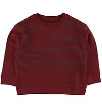 Sweat-shirt Emporio Armani - Foncé Rouge Sweat-shirt Emporio Armani - Foncé Rouge