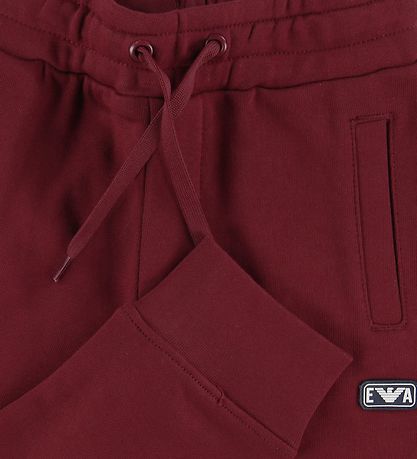 Emporio Armani Sweatpants - Dark Red Emporio Armani Sweatpants - Dark Red