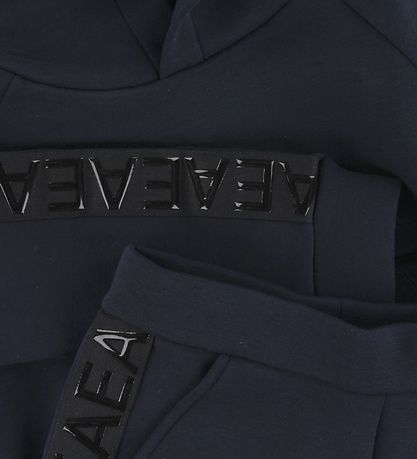 Emporio Armani 후드티/바지 - 네이비 포함 고무