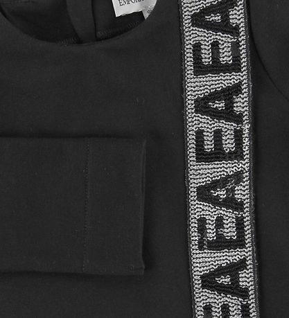 Emporio Armani Kleid - Schwarz m. Glitzer
