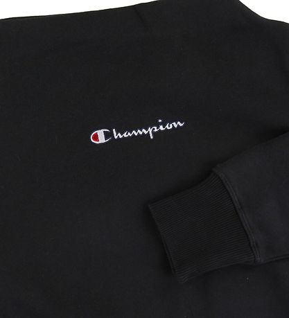 Champion Fashion Sweatshirt - High Neck/Crop - Black