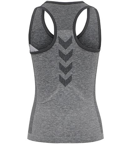 Hummel Top - hmlAVA - Charcoal Melange