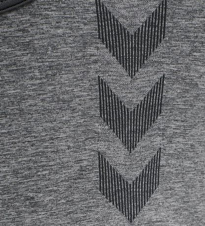 Hummel Top - hmlAVA - Charcoal Melange