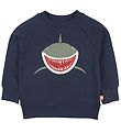 ANIMALS Sweatshirt - ANIMALSBellow - Navy w. Shark ANIMALS Sweatshirt - ANIMALSBellow - Navy w. Shark