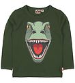 DYR Tröja - Roar T - Grön m. Dinosaur