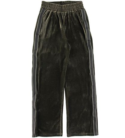 Hound Velvet Trousers - Army Green