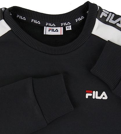 Fila Sweatshirt - Teom Crew - Black/White
