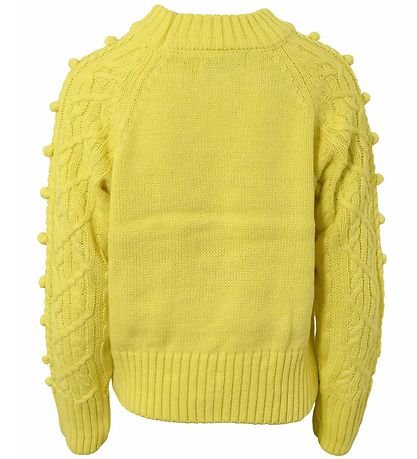 Hound Tröja - Stickad - Lime m. Mönster