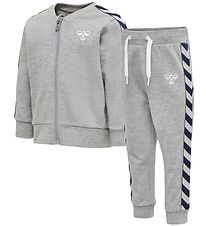 Hummel Sweat Set - HMLBille - Grey Hummel Sweat Set - HMLBille - Grey