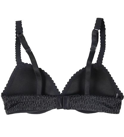 DIM Bra W. Hanger - Microfiber - Black w. Logo DIM Bra W. Hanger - Microfiber - Black w. Logo