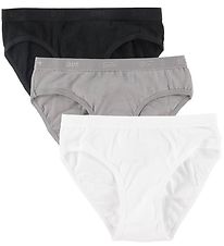 DIM Knickers - 3-Pack - Black/White/Gray DIM Knickers - 3-Pack - Black/White/Gray