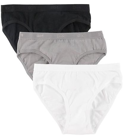 DIM Knickers - 3-Pack - Black/White/Gray