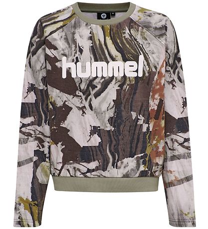 Hummel Sweatshirt - hmlFilli - Rose Camo
