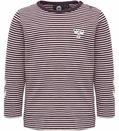Hummel Blouse - HMLKoral - Roze/Paars Gestreept