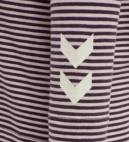 Hummel Blouse - HMLKoral - Roze/Paars Gestreept
