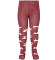 Minymo Tights - Roan Rouge w. Rabbits Minymo Tights - Roan Rouge w. Rabbits