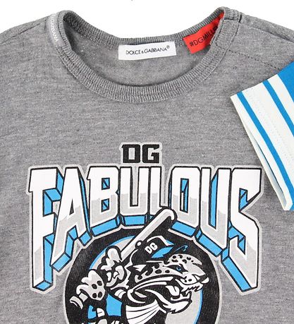 Dolce & Gabbana T-shirt - Grey w. Print