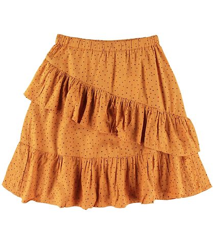 Soft Gallery Skirt - Fine - Orange w. Dots Soft Gallery Skirt - Fine - Orange w. Dots