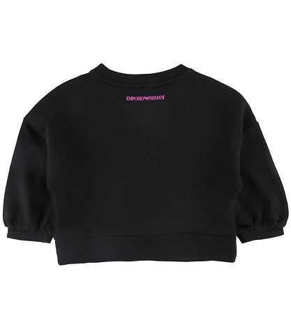 Emporio Armani Sweatshirt - Black w. Sequins