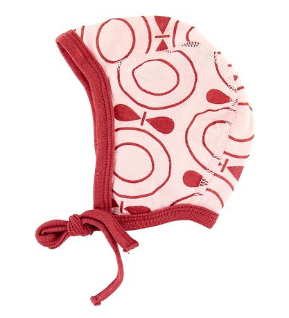 Katvig Baby Hat - Wool - Rose w. Apples Katvig Baby Hat - Wool - Rose w. Apples
