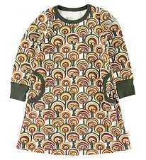 Katvig Kleid - Armygrün m. Bäume Katvig Kleid - Armygrün m. Bäume