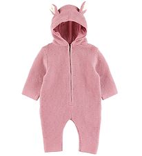 Stella McCartney Kids Samfestingur - Ull/Bómull - Horse - Bleikt Stella McCartney Kids Samfestingur - Ull/Bómull - Horse - Bleikt