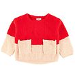 Stella McCartney Kids Knitted Blouse - Wool - Loopie - Red/Rose Stella McCartney Kids Knitted Blouse - Wool - Loopie - Red/Rose