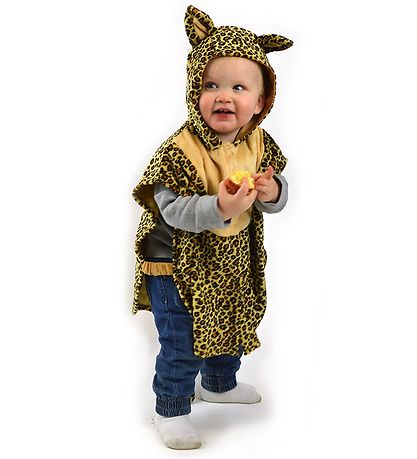 Den Goda Fen Kostüm - Leopard - Braun