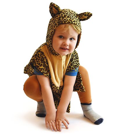 Den Goda Fen Kostüm - Leopard - Braun
