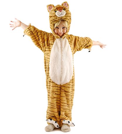 Den Goda Fen Maskeradkläder - Tiger - Brun