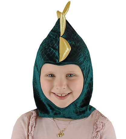 Den Goda Fen Kostüm - Drachenkopf - Grün