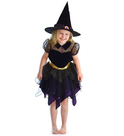 Déguisement Den Goda Fen - Robe de sorcière av. Chapeau de sorci