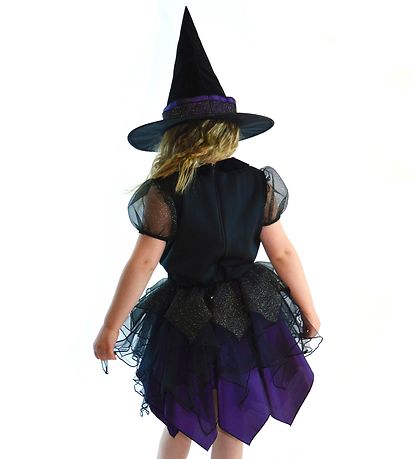 Déguisement Den Goda Fen - Robe de sorcière av. Chapeau de sorci