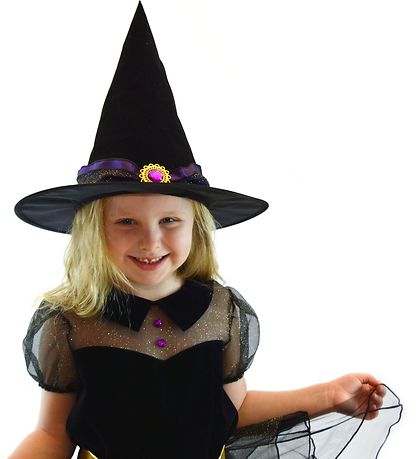 Déguisement Den Goda Fen - Robe de sorcière av. Chapeau de sorci