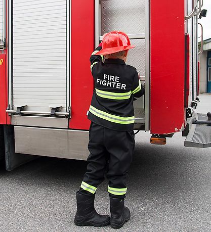 Den Goda Fen Kostymer - Brannmannssett - Svart Den Goda Fen Kostymer - Brannmannssett - Svart