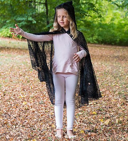 Den Goda Fen Costume - Witch Cape - Black
