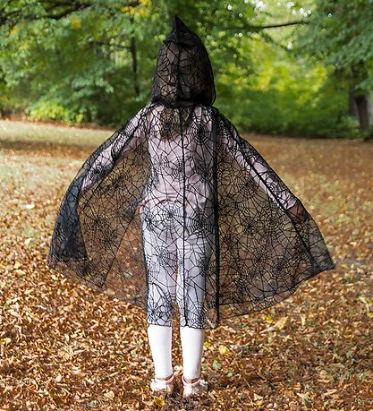 Den Goda Fen Costume - Witch Cape - Black