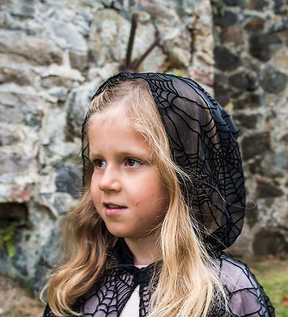 Den Goda Fen Costume - Witch Cape - Black