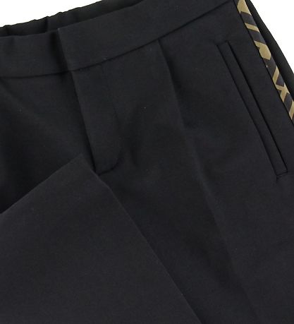 Fendi Shorts - Black w. Logo