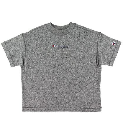 Champion Fashion T-Shirt - Grey Melange w. Logo