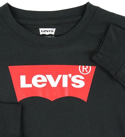 Levis Blouse - Batwing - Black w. Logo